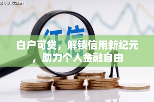 宁乡白户可贷，解锁信用新纪元，助力个人金融自由