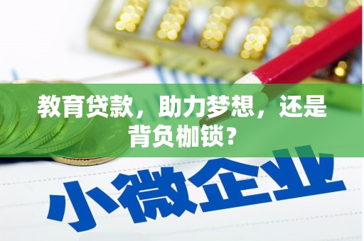 泉山教育贷款，助力梦想，还是背负枷锁？