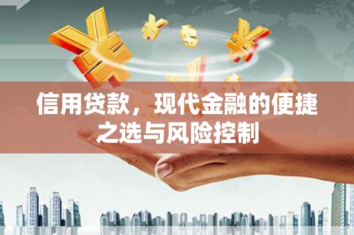 水上信用贷款，现代金融的便捷之选与风险控制