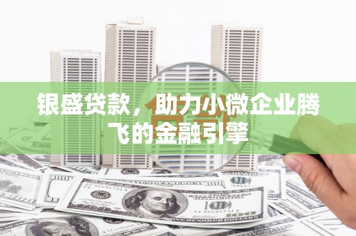 鹿泉银盛贷款，助力小微企业腾飞的金融引擎