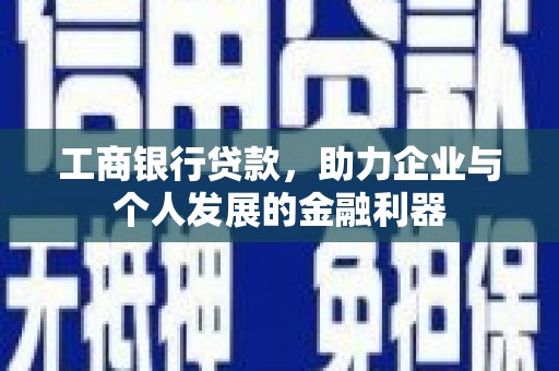 龙游工商银行贷款，助力企业与个人发展的金融利器