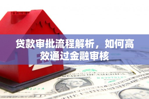 高平贷款审批流程解析，如何高效通过金融审核