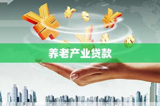 颍上养老产业贷款