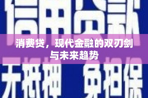 信丰消费贷，现代金融的双刃剑与未来趋势