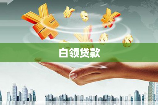 原州白领贷款