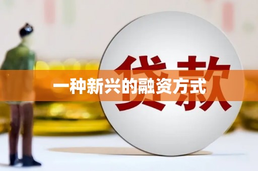 太谷一种新兴的融资方式